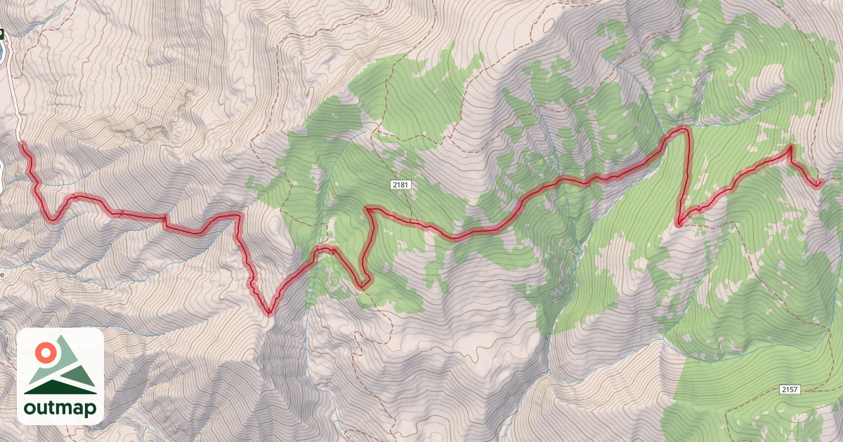 Map of Holman Trail