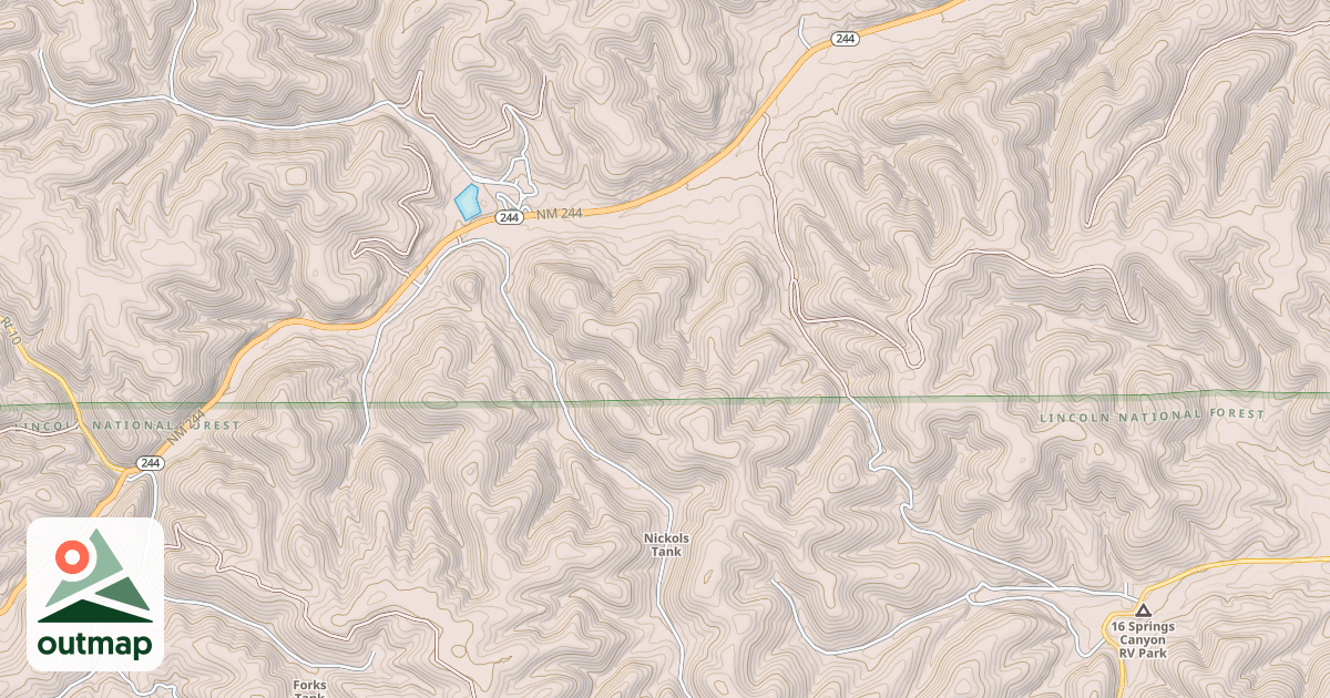 Map of WEST SIDE RD