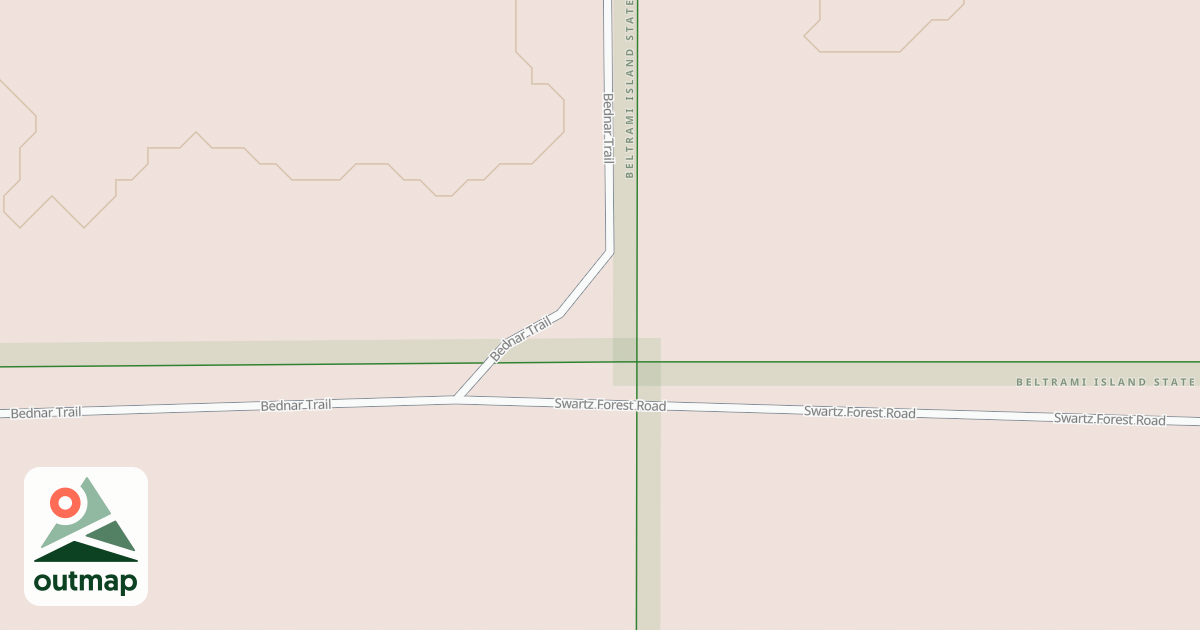 Map of Warroad/Roseau Trails