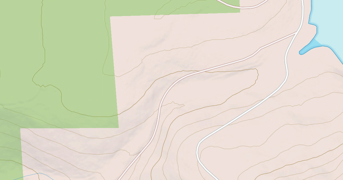 Map preview of HAZEN FLAT SPUR A