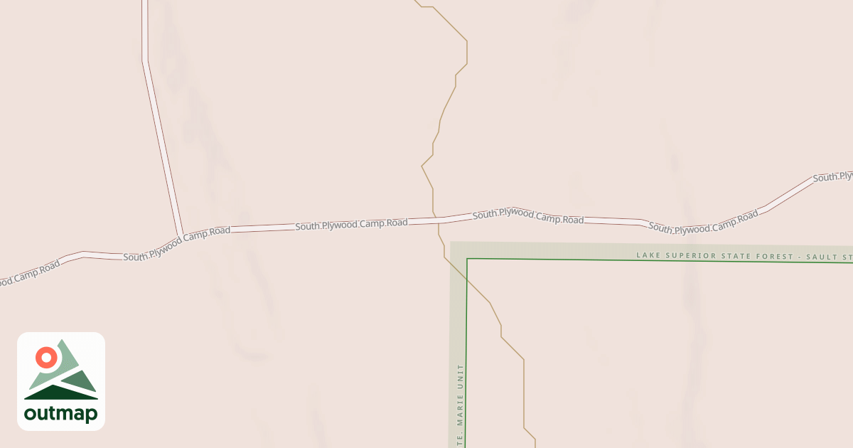 Map of Drummond Island Route