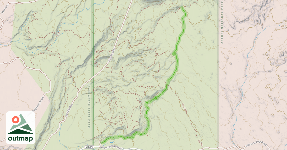 Map of Borderline