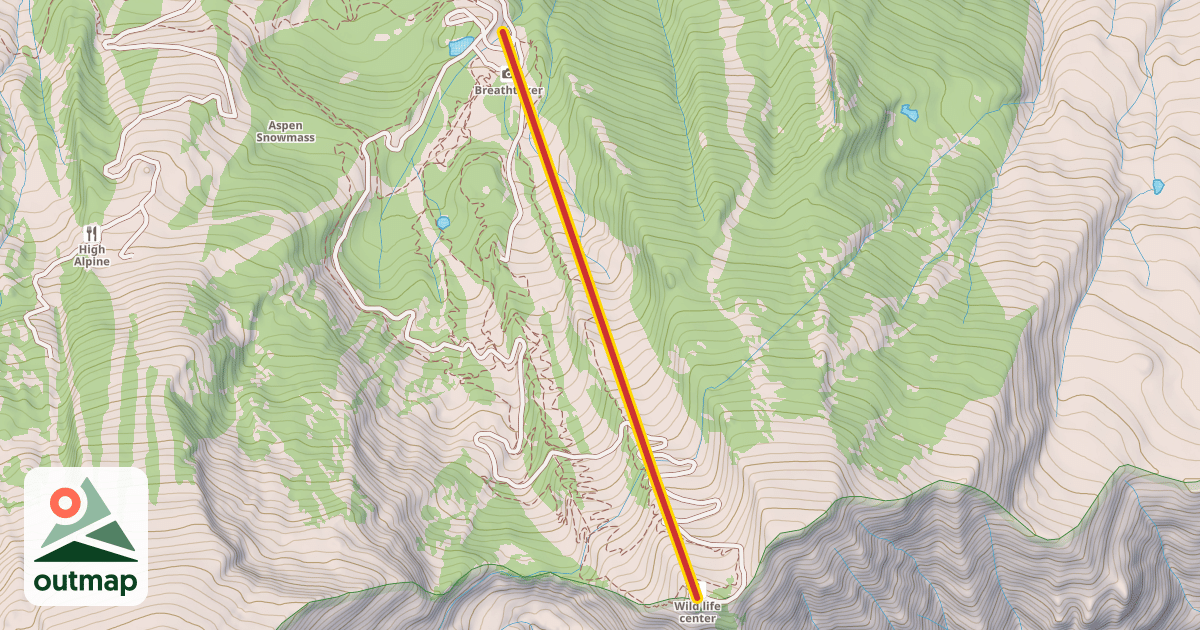 Map of Elk Camp