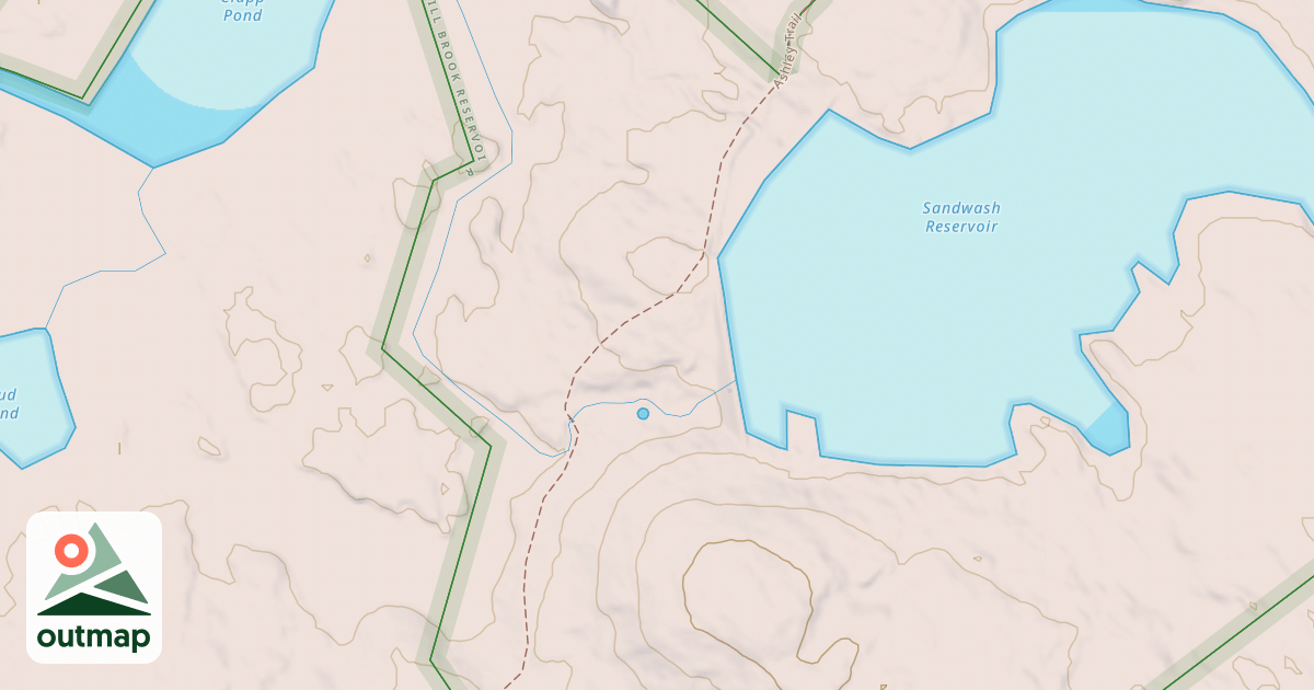 Map of Ashley Trail