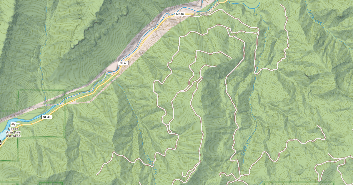 Map preview of WIND CREEK