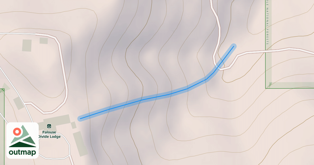 Map of Skiteam Run