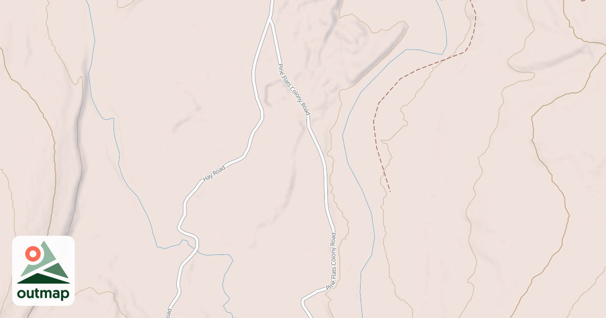 Map of Edgemere-Pecks Pond - Snowmobile Trails