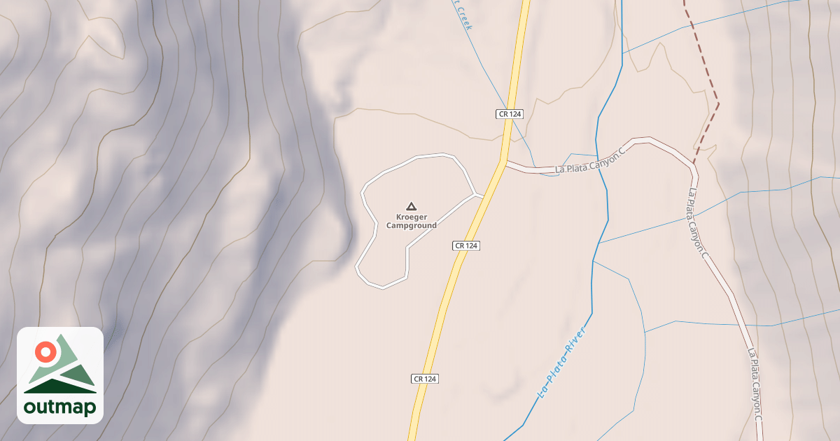 Map of KROEGER CG