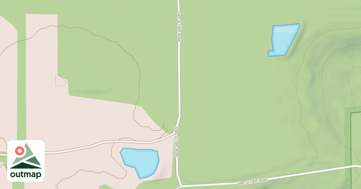 Map of GLEN STREET