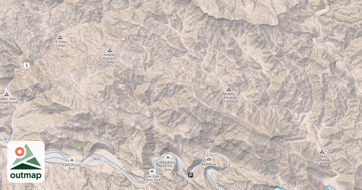 Map of 1 ROMERO CAMUESA FDR