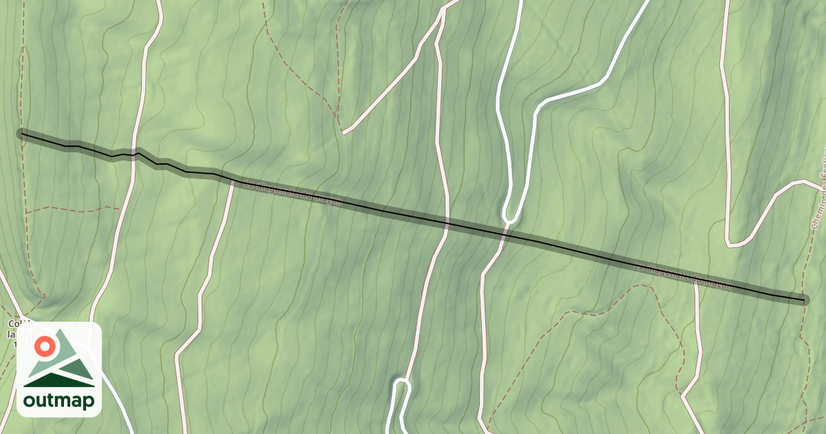 Map of La diagonale du maçon