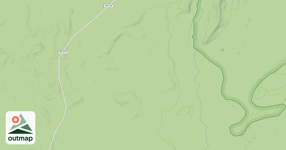 Map of FR 519G