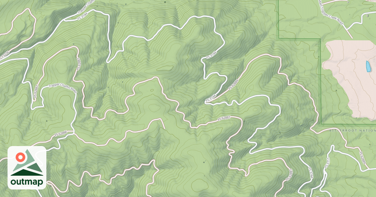 Map of (FDR) HART BENCH LOOP