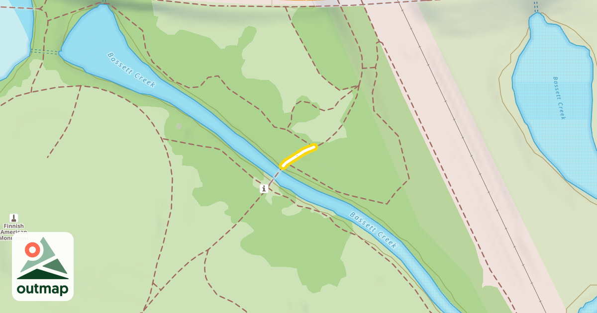 Map of Luce Line Regional Trail