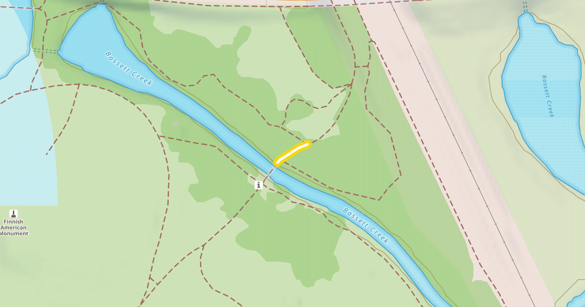 Map preview of Luce Line Regional Trail