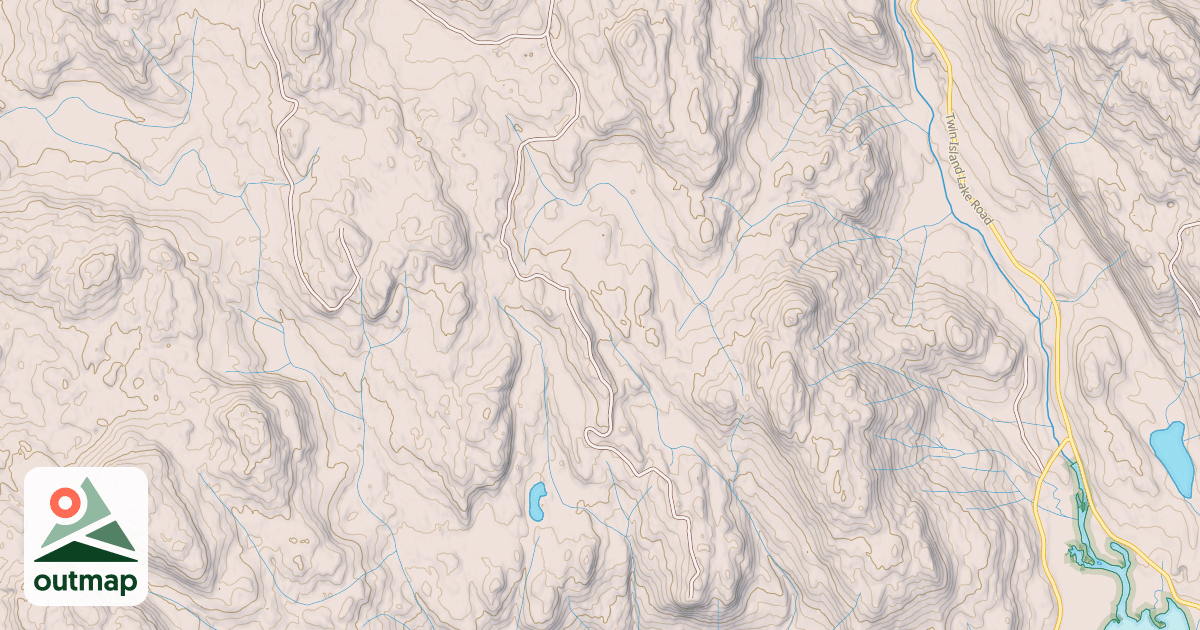 Map of CAVERN HILLS  2720100 RD