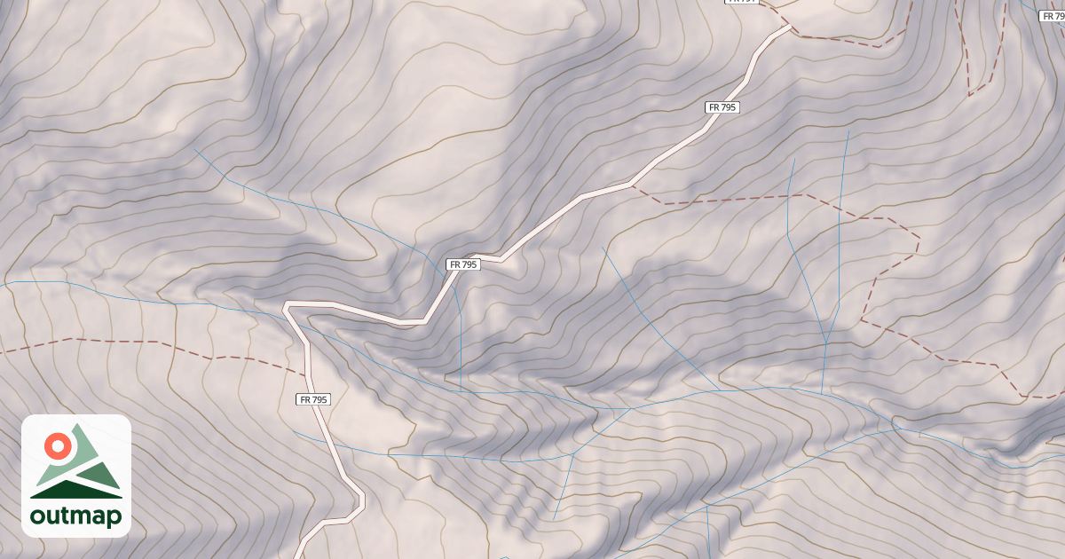 Map of La Plata Canyon D Ohv