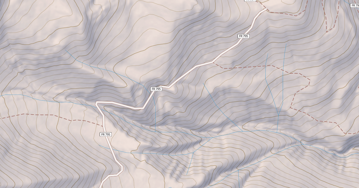 Map preview of La Plata Canyon D Ohv