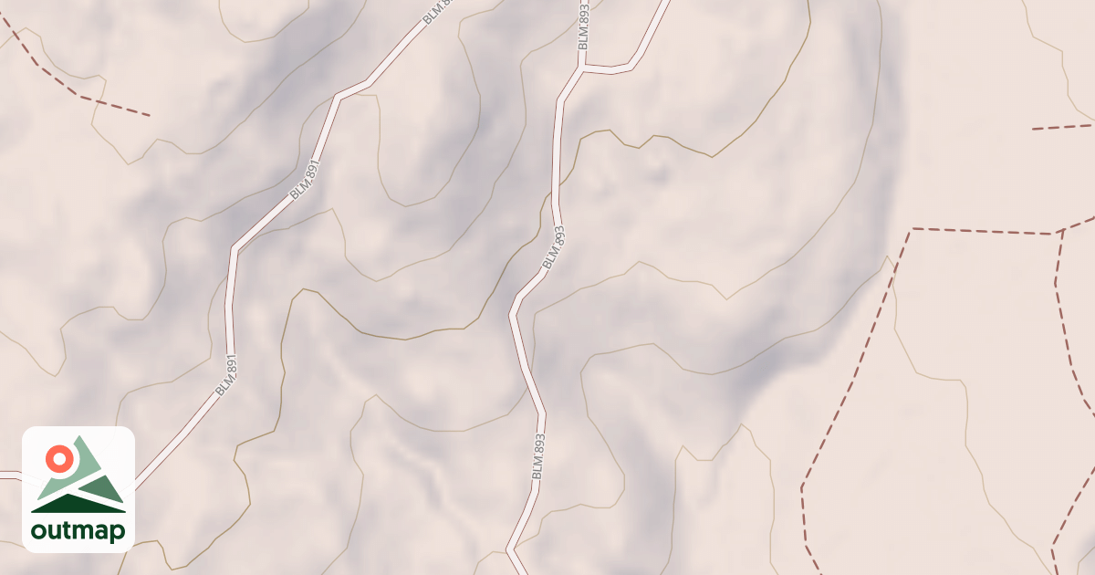Map of BLM National GTLF Public Motorized Roads f218560c-5c4b-459f-bbb1-2d9138e010db