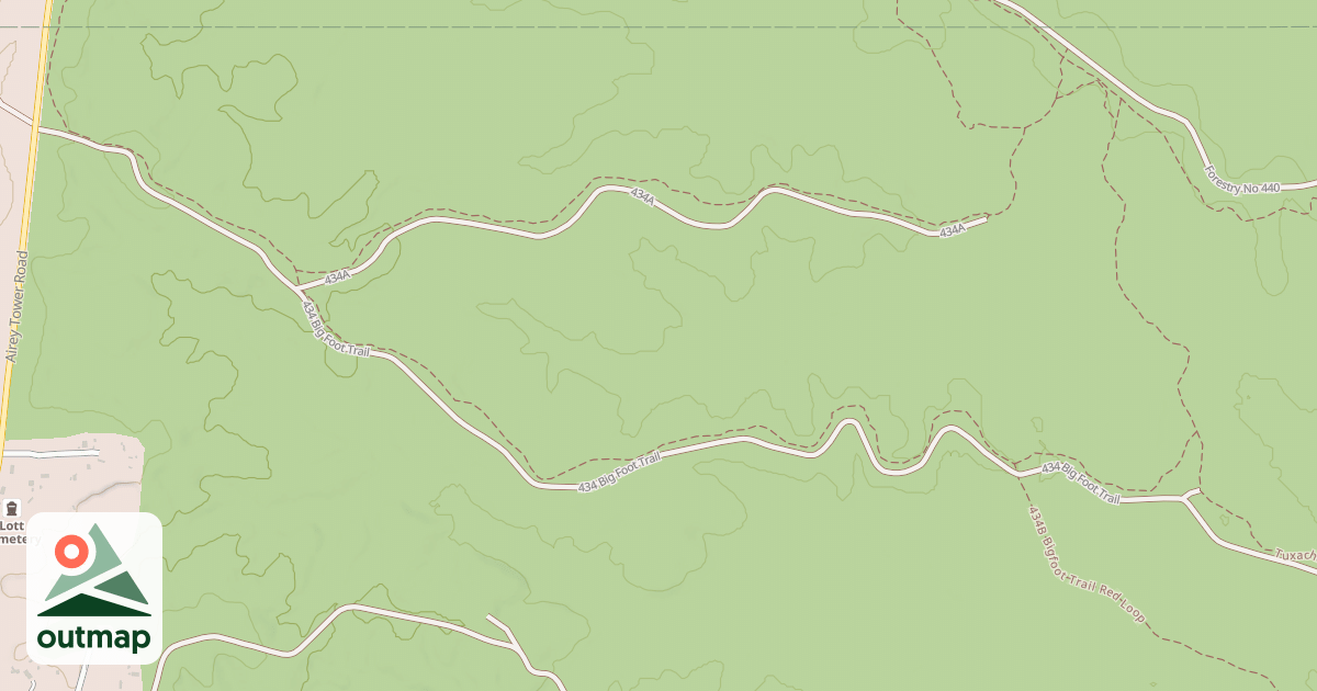 Map of BRIDGE BRANCH