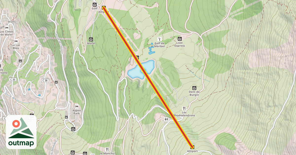 Map of Altiport