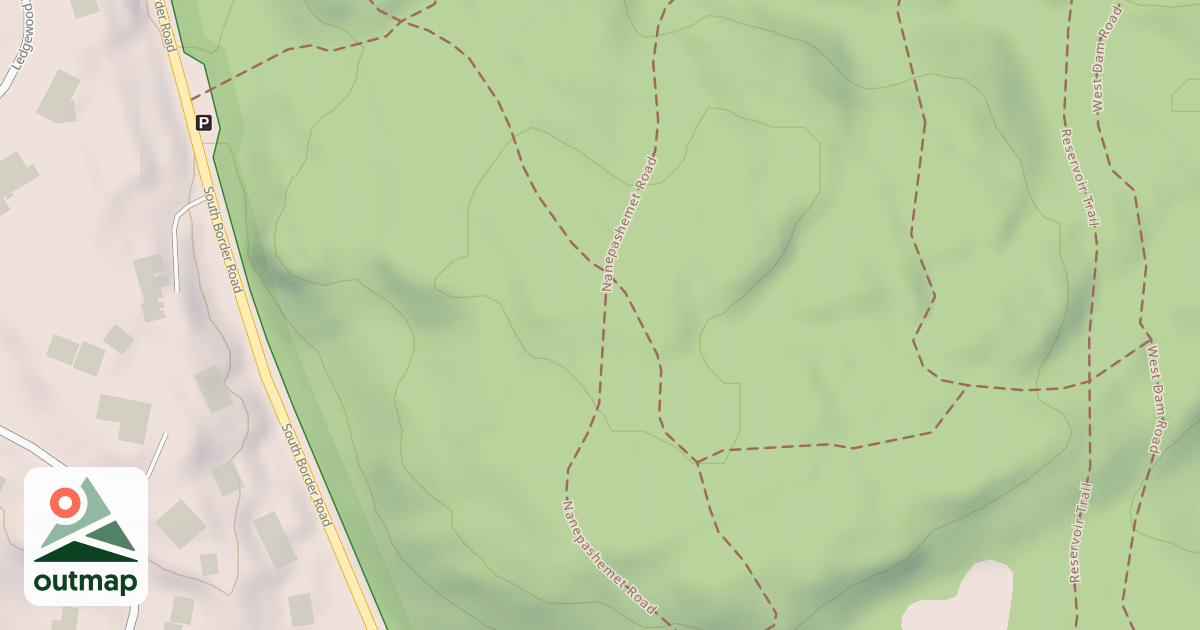 Map of Mountain Bike
