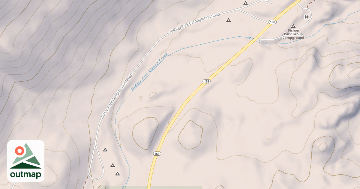 Map of BISHOP PARK CG