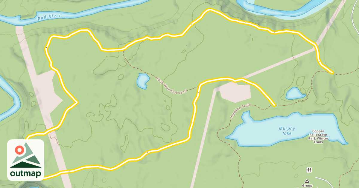 Map of Takesson Trail