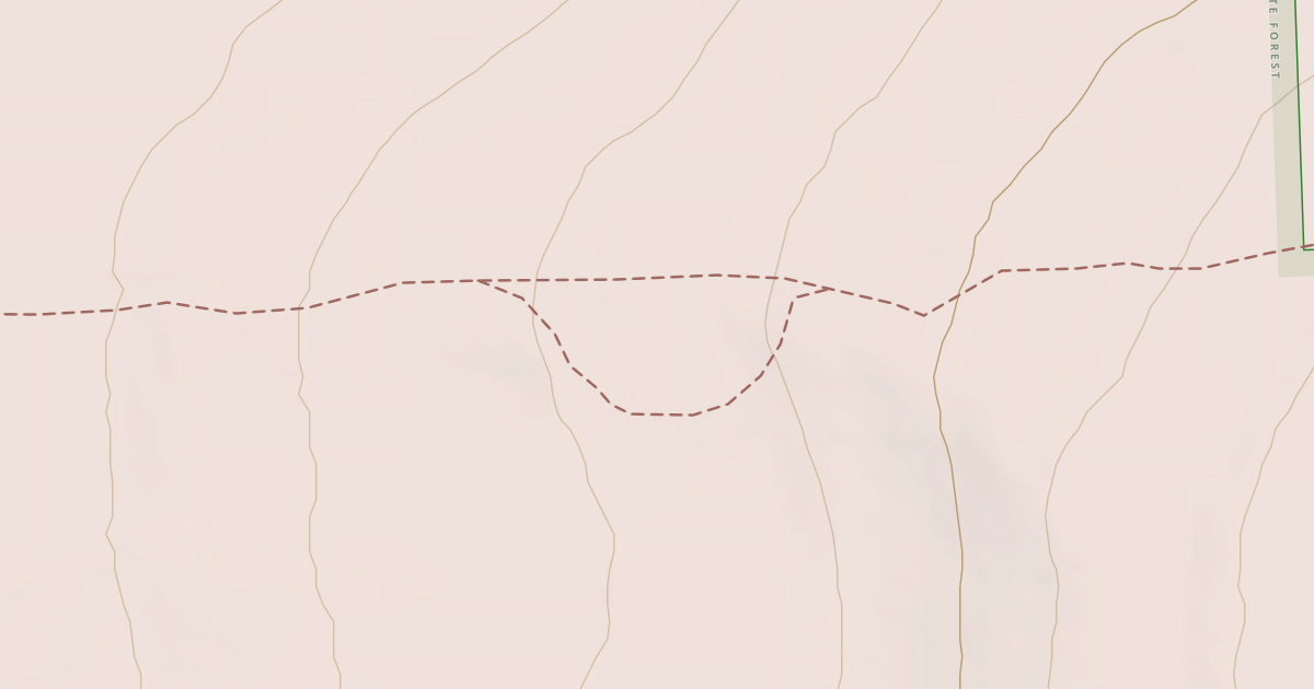 Map preview of Snowmobile Trail