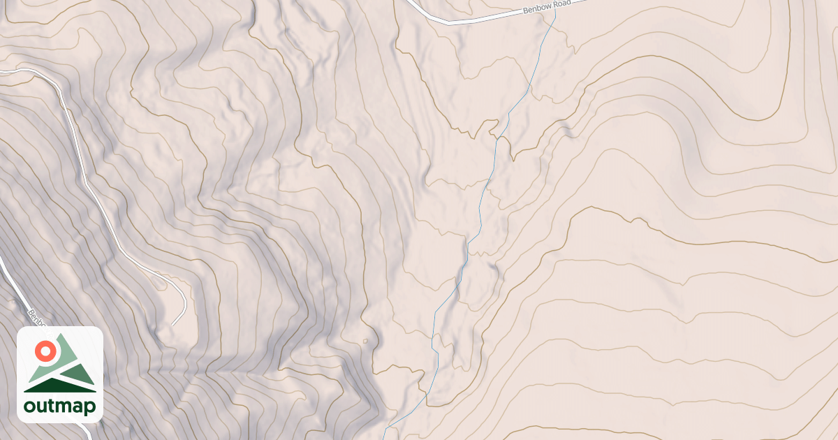 Map of BENBOW MILL DISPERSED CAMPSITE