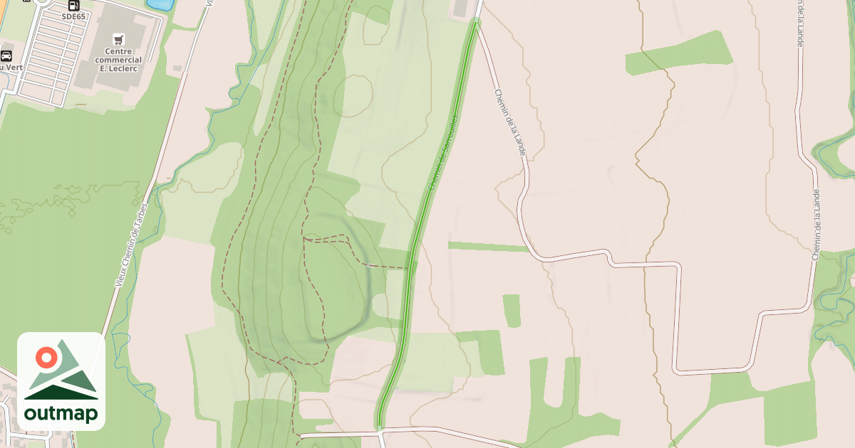 Map of Chemin de Sarrouilles
