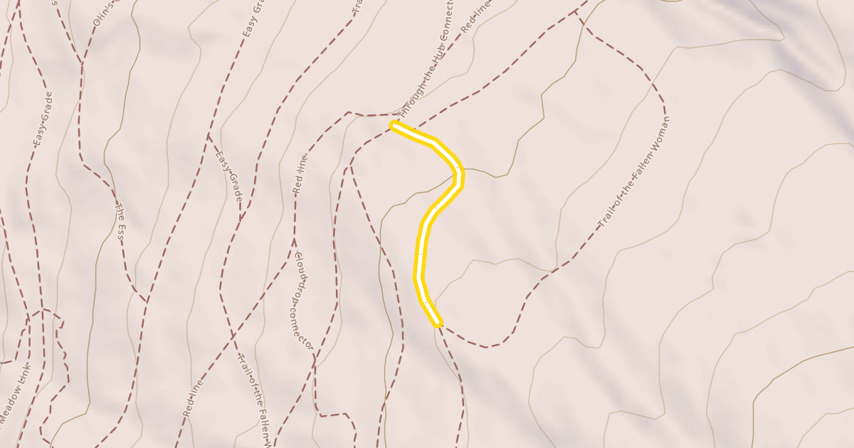Map preview of Through the Hub Connector