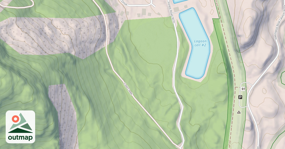 Map of HYAK OVERLOOK