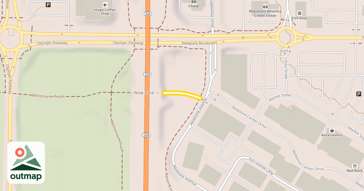 Map of New Park