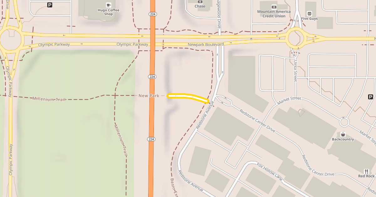 Map preview of New Park