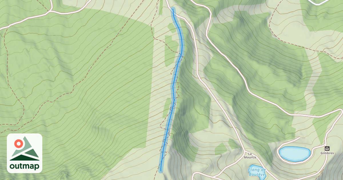 Map of L'Étang