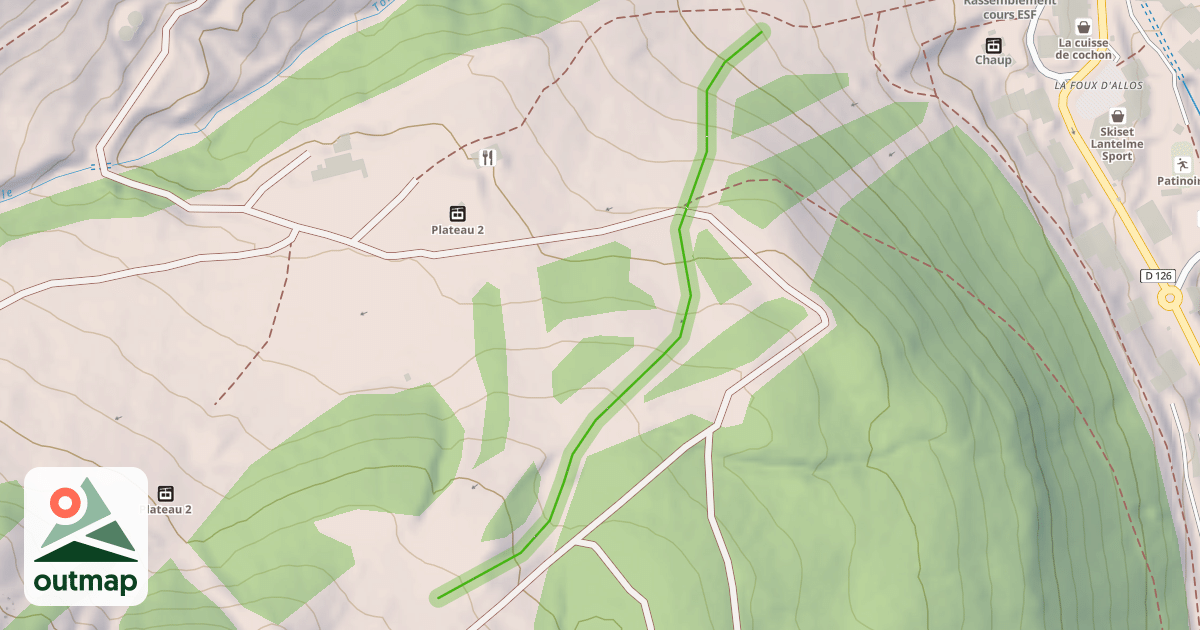 Map of Bleuets