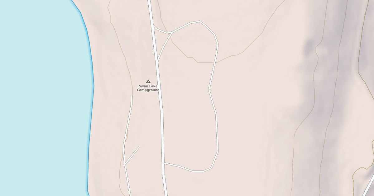 Map preview of SWAN LAKE CAMPGROUND
