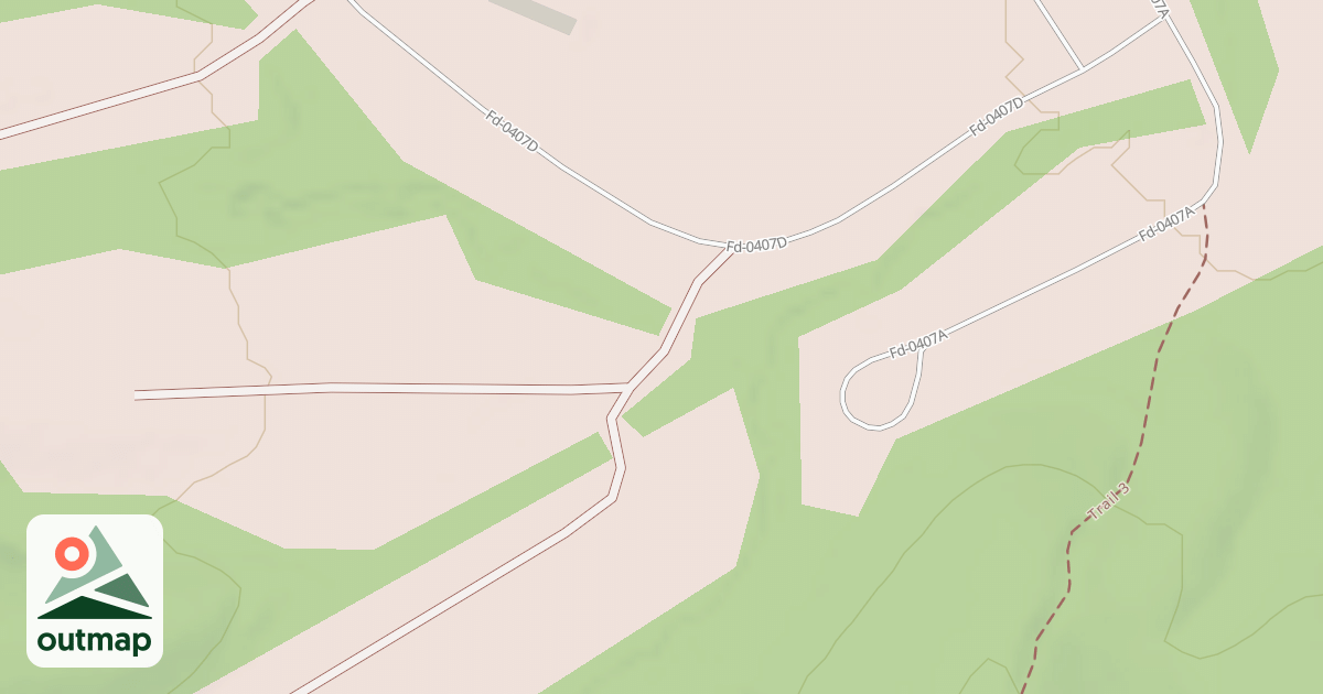Map of OVERFLOW AREA D2&3 ACCESS