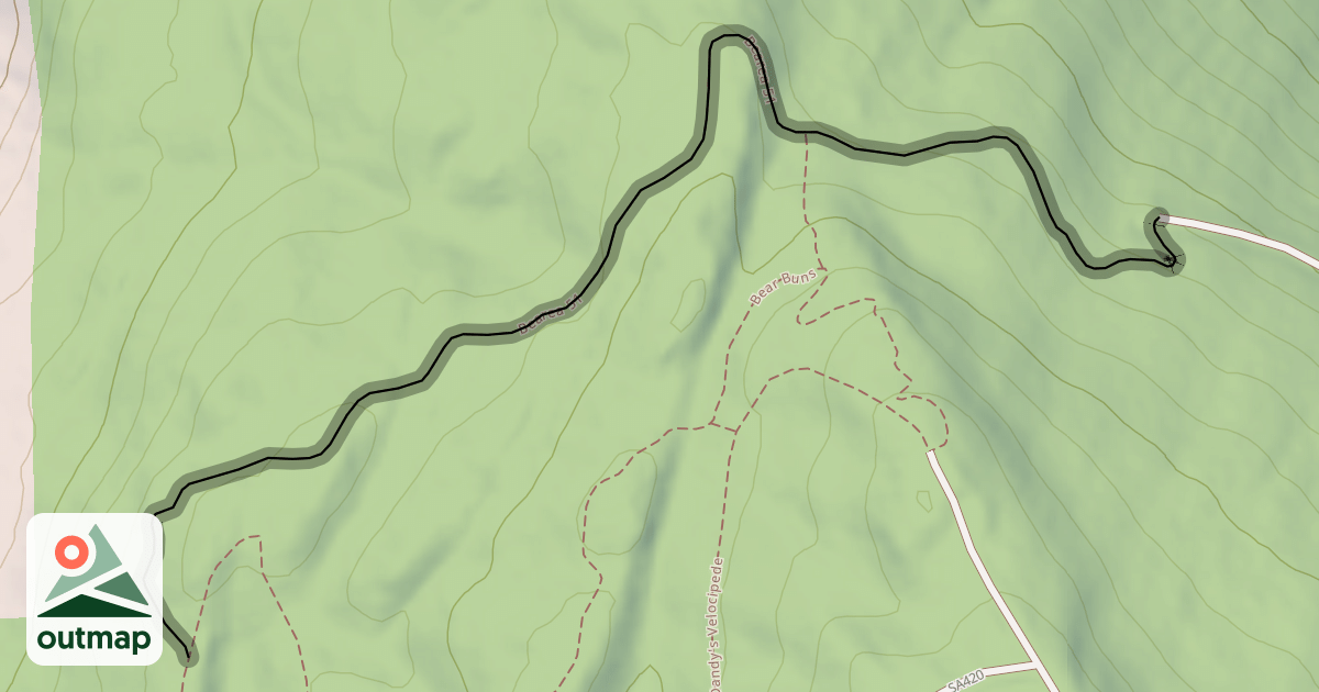 Map of Bearea 51