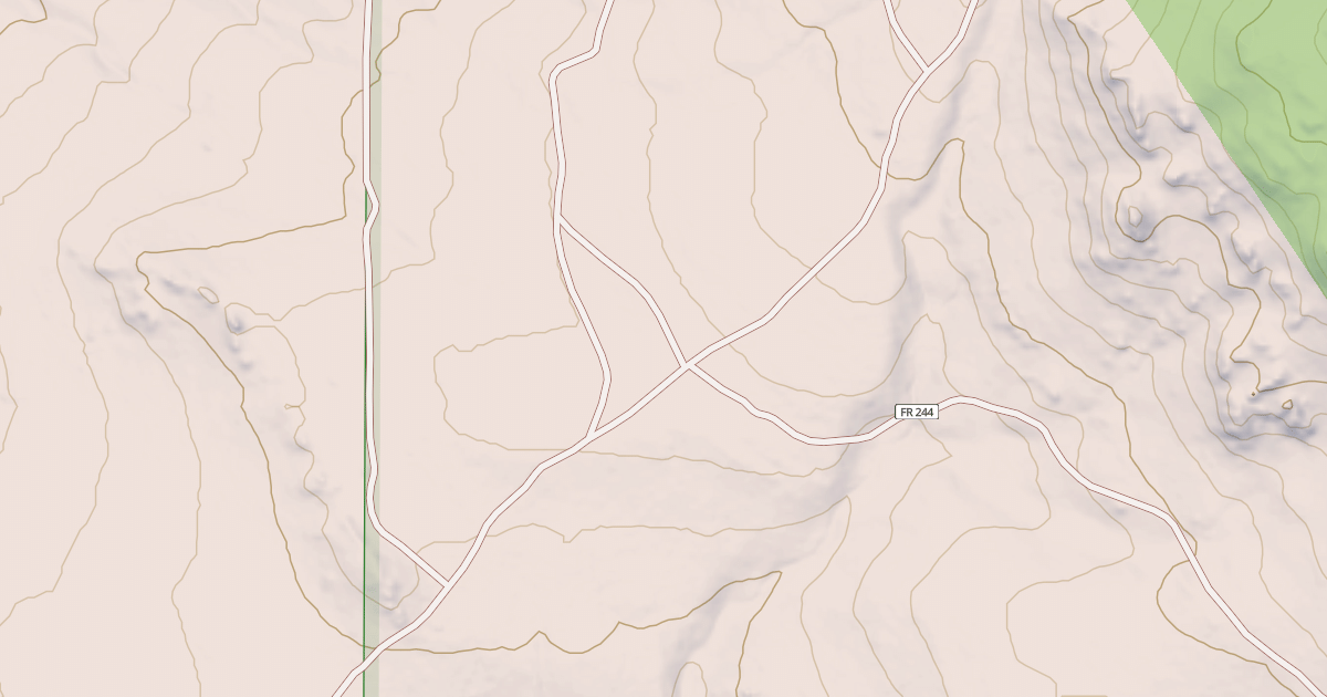 Map preview of CORRAL FENCE