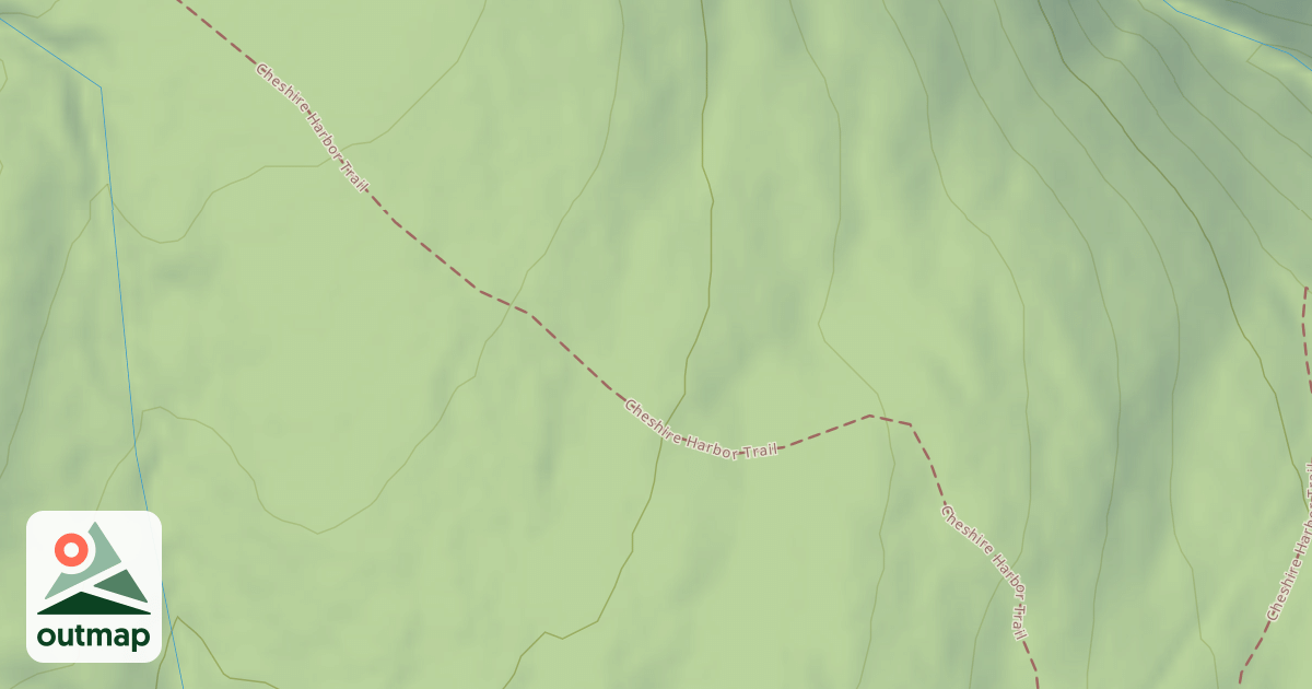 Map of Cheshire Harbor Trail