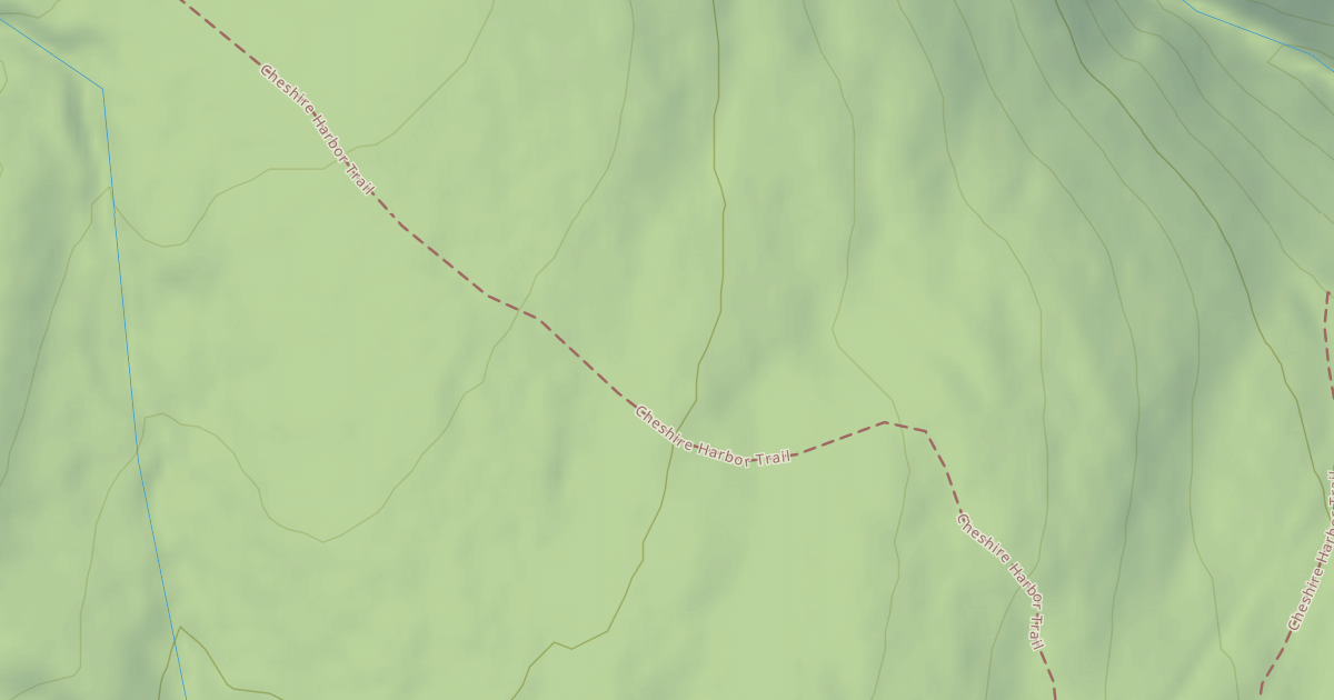 Map preview of Cheshire Harbor Trail
