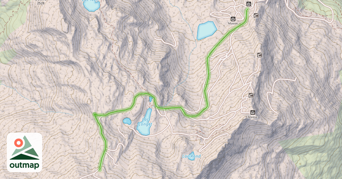 Map of Bouquetin