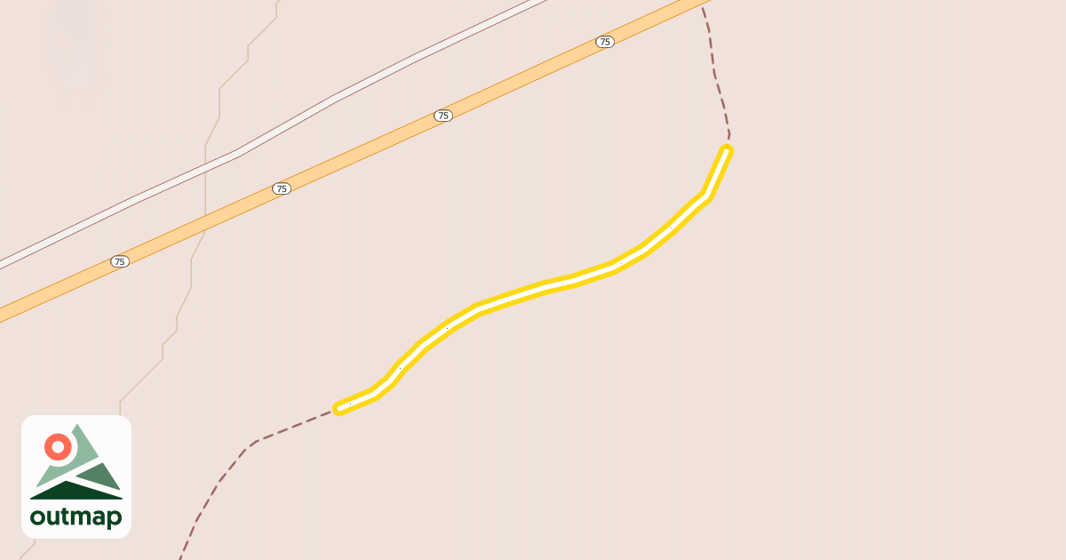 Map of Harriman Trail