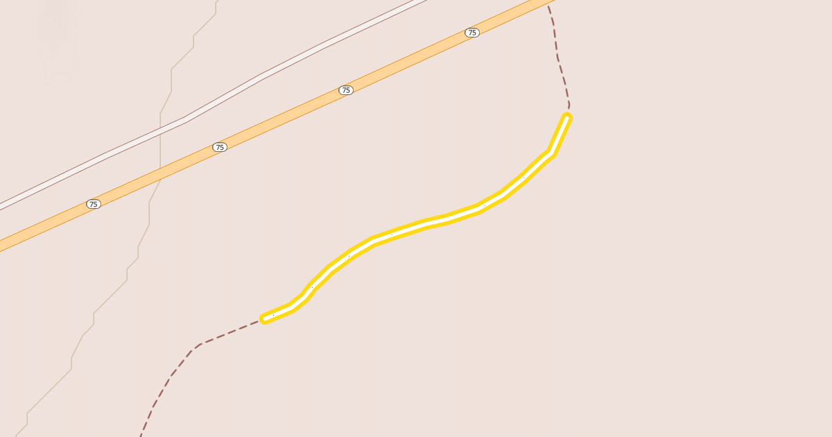 Map preview of Harriman Trail