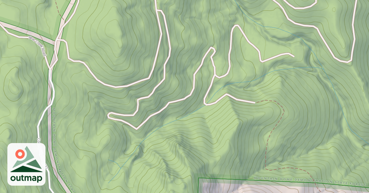 Map of COPPER MINE
