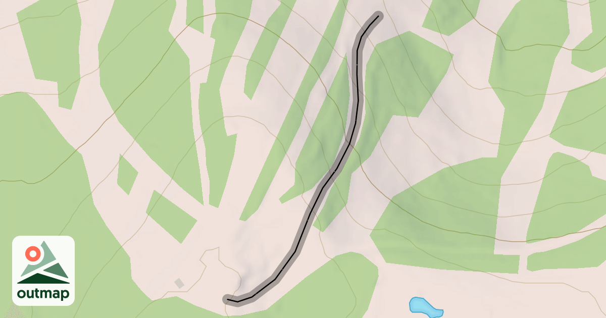 Map of Upper Dipsy Doodle