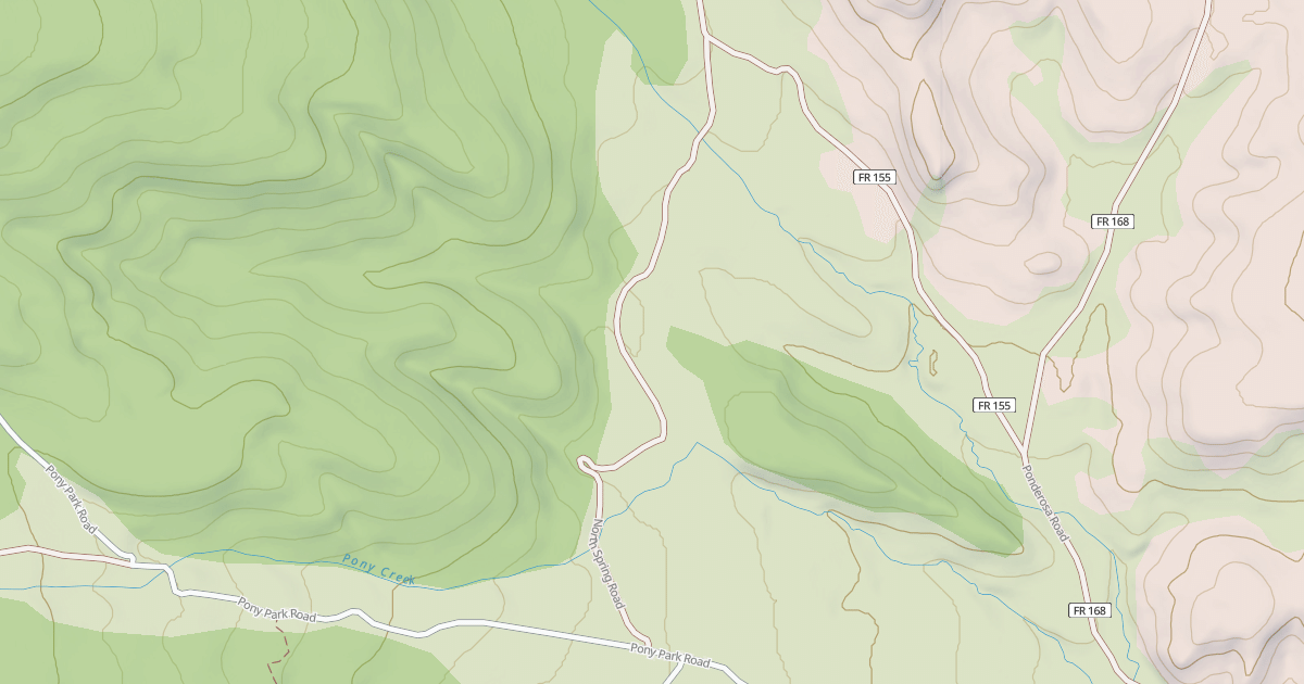 Map preview of NORTH SPRING