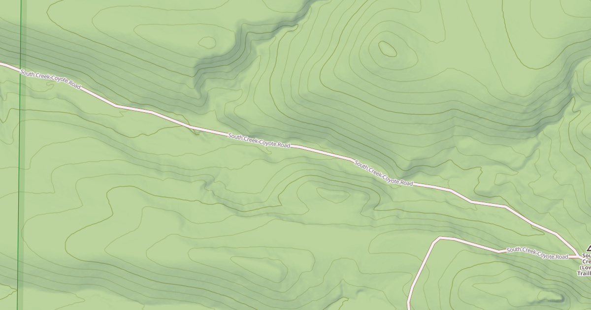 Map preview of South Creek